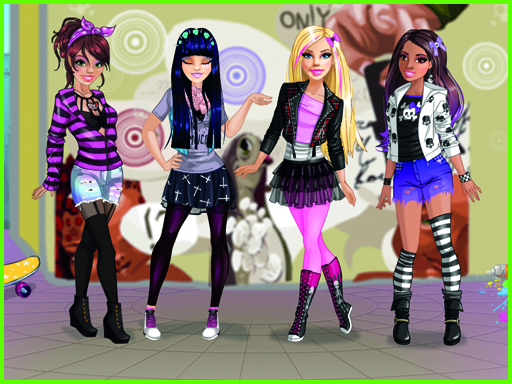 Bonnie Rocker Chick   Dress Up Game